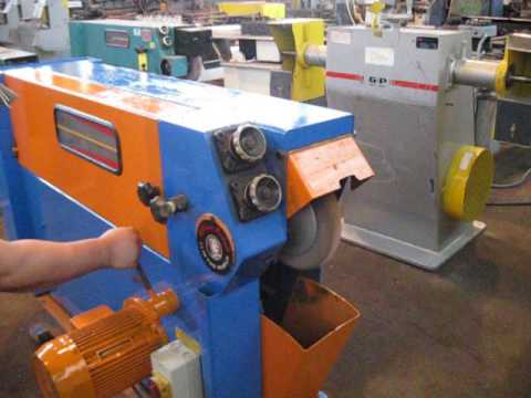 Polisher: Stahl SMF 350 P, 3.2" Wide Belt, 13.8" Contact Wheel, 6.6 kW