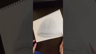 ニット帽をデッサンしてみました。#素描 #デッサン #鉛筆画 #鉛筆 #art #drawing #asmr #fyp