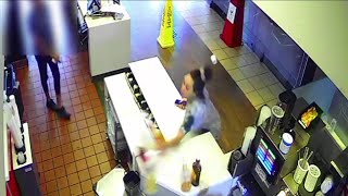 Woman trashes McDonald's over wrong order, police say