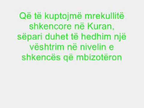 MREKULLITË SHKENCORE NË KURAN