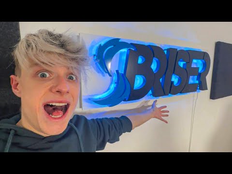 TOUR COMPLETO Del Mio MEGA STUDIO da GAMING a MILANO! SBRISER SETUP