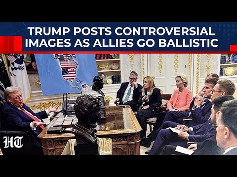 Trump Panics As China & Europe Hit Back, Unleashes Controversial Images Amid Greenland Blackmail ?