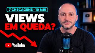 Views em queda no YouTube? Descubra como resolver
