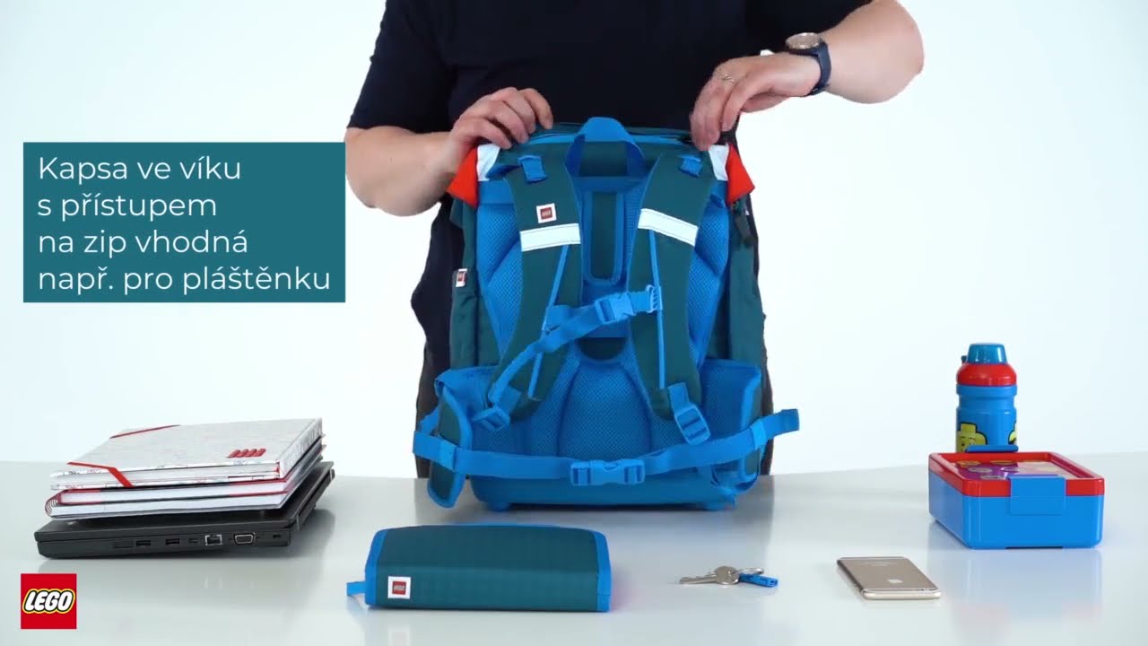 LEGO školní batoh Nielsen - Ninjago Prime Empire