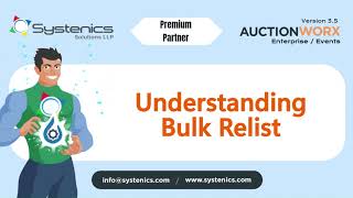 Bulk Relist Feature on AuctionWorx Enterprise - Efficient Auction Management