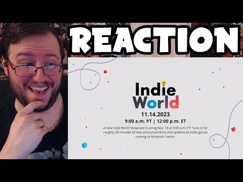 Gor's "Indie World Showcase 11.14.2023" REACTION