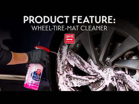 Wheel-Tire-Mat Cleaner