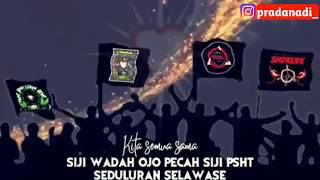 Download lagu Lagu PSHT Terbaru Dan terpopuler||siji wadah ojo pecah seduluran selawase mp3