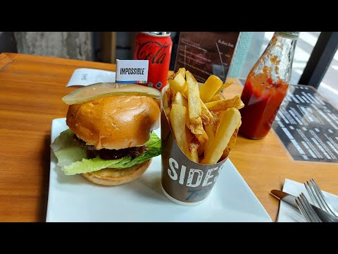 Trying Triple O's Burger at Central