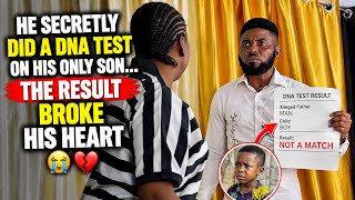 HE SECRETLY DID A DNA TEST ON HIS ONLY SON… THE RESULT LEFT HIM IN TEARS😭💔