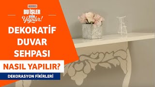 Duvar Sehpası Nasıl Yapılır?