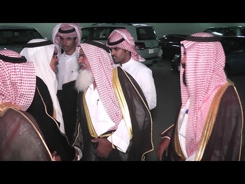 حفل زواج الشيخ عبدالله بن سعد بن  مليح الوذيناني الاستقبال