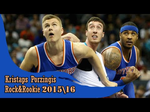 11.11.2015 Kristaps Porzingis (10 Pts, 15 Reb) - Full highlights vs Hornets