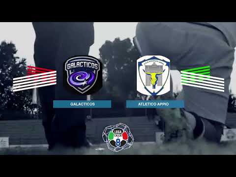 LEGACALCIO8 STAGIONE 21/22 SERIE B: GALACTICOS - ATLETICO APPIO