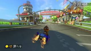 Mario Circuit - 1:43.136 - ダ (Mario Kart 8 World Record)