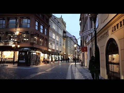 【4K】Walking tour in Prag "Královská cesta"   08.12.2020