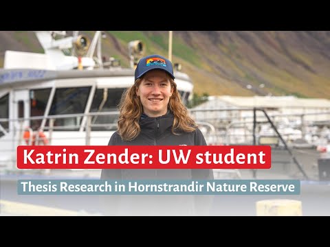 UW Student Katrin Conducts Fieldwork in Remote Hornstrandir