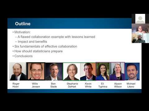 2020 FTC Webinar Series - Week 2 - Effective Collaboration between Statisticians and Other SMEs
