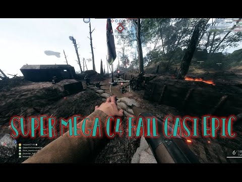 SUPER MEGA C4 FAIL CASI EPIC | BATTLEFIELD 1 CLIP