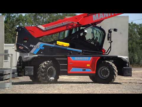 Manitou MRTe - 100% electric rotating telehandler