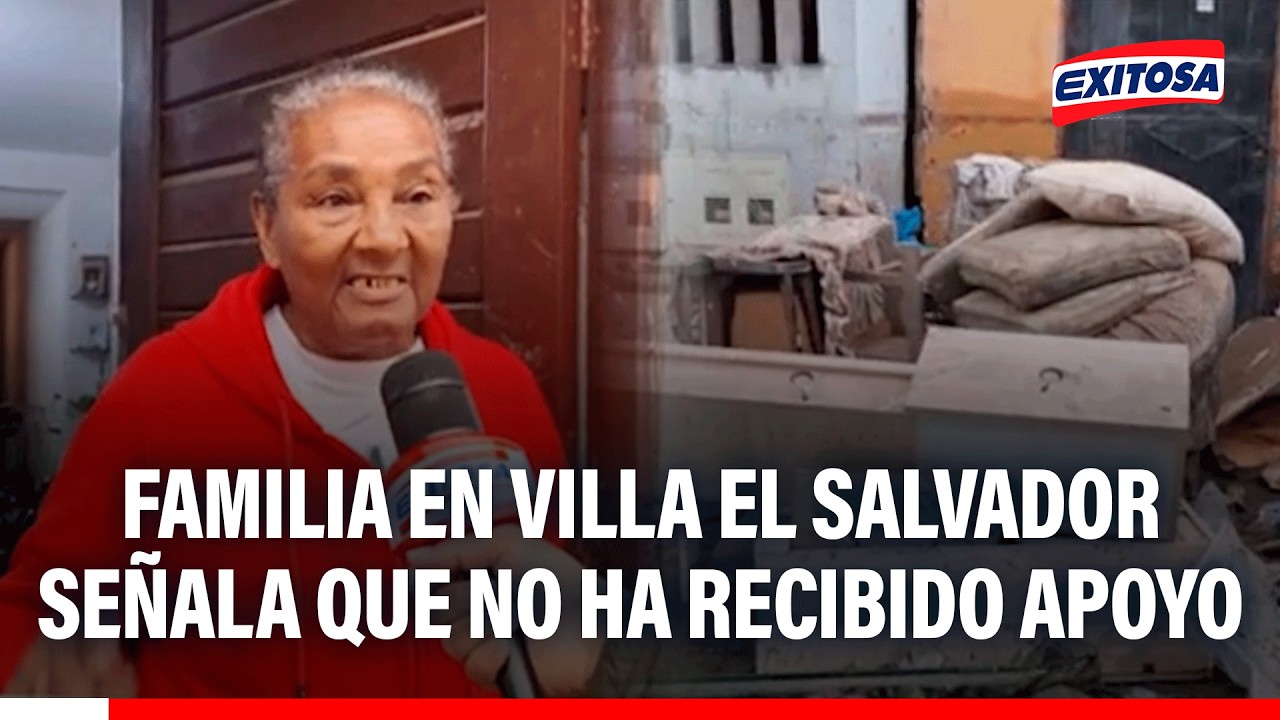 🔴🔵 Familia en Villa el Salvador señala que no ha recibido apoyo pese a visita del ejecutivo