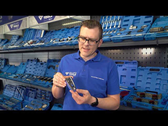 Video teaser for BRILLIANT TOOLS BT101923 Plakettenschaber [Powered by KS TOOLS]