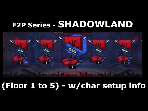 Budget F2P Series - Shadowland Floor 1-5 (2 month old account) Marvel Future Fight