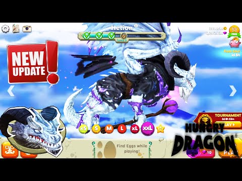 Hungry Dragon - New Dragon - Helion Dragon Unlocked - New Update - MAGUS SKIN UNLOCKED