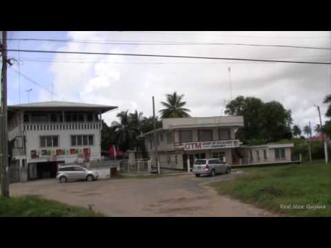 A drive around Rose Hall Berbice Guyana.