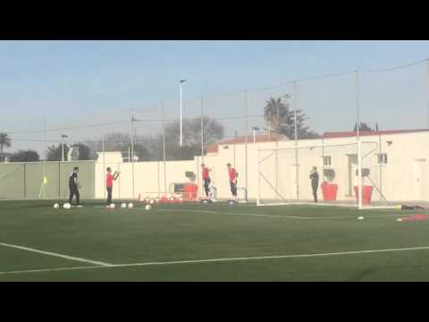 Torhüter-Training FC Sitten in Spanien 13.1.2015