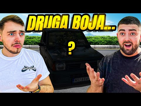 OFARBAO SAM GOLDENITOV AUTO *POTUKLI SE*