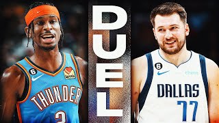 Shai Gilgeous-Alexander - Oklahoma City Thunder - Luka Doncic - Dallas Mavericks