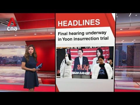 South Korea court holds final hearing for Yoon over martial law | East Asia Tonight (Jan 9)
