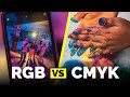 RGB Vs CMYK Colour Explained For Artists