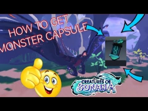 How to Get Monster capsule! | Creatures of Sonaria