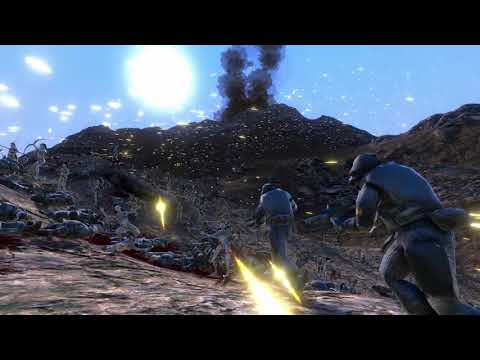 1,000 Elven Huntress vs 7,500 Combine Soldier | Ultimate Epic Battle Simulator #UEBS