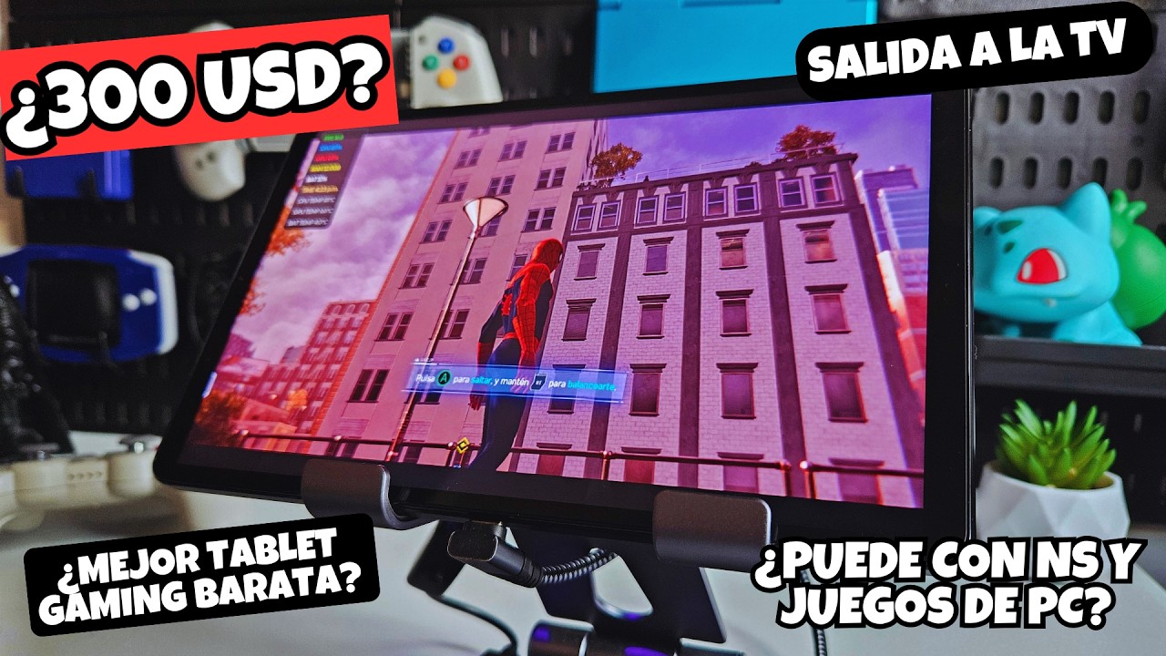 ¿Hasta donde llega una tablet con Snapdragon 8Gen 3 en Juegos de NS y PC?