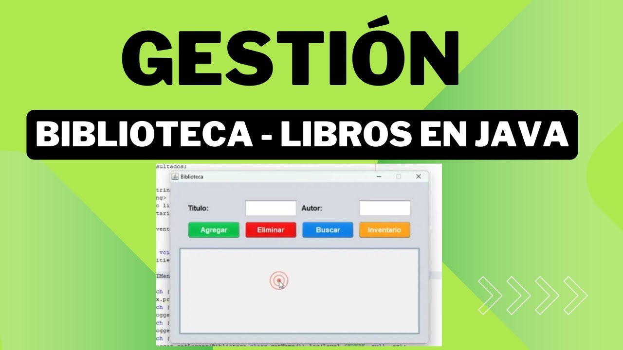 JAVA XIV - GESTIÓN DE  BIBLIOTECA - LIBROS
