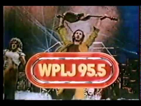 WPLJ 95.5 FM NEW YORK BEST ROCK "ROCKS" COMMERCIAL 1980