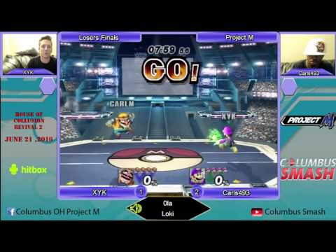 House of Collusion Revival #2 -  Loser's Finals:  XYK (Luigi) vs Carls (Wario)