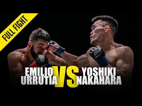 Emilio Urrutia vs Yoshiki Nakahara full fight