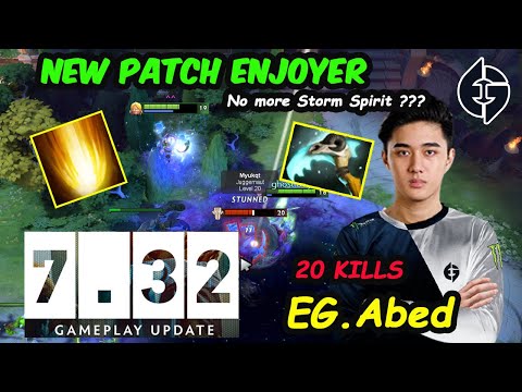 Abed Invoker - 7.32 NEW PATCH NEW META MIDLANE ??? Dota 2