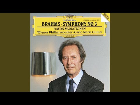Videoclip de Symphony No. 3 in F Major, Op. 90 : Brahms: Symphony No. 3 in F Major, Op. 90: I. Allegro con brio — Herbert von Karajan