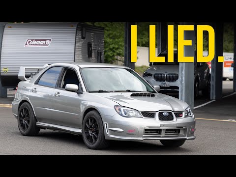 I Lied... My new to me 2006 Subaru WRX STI.