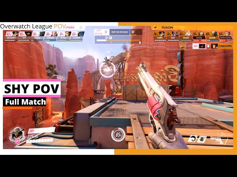 SHY POV | McCree, Tracer, Hanzo, Symmetra & Sombra | Play Ins - Spark vs Dynasty | OWL Season 2021