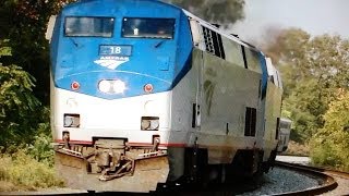 preview picture of video 'Amtrak Capitol Limited @ Shenandoah Junction'