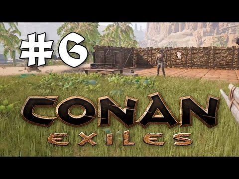 Seiniä taloon! - Conan Exiles w/ Glyffi | #6