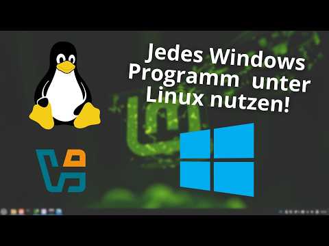 Windows Programme auf Linux ausführen | Windows in einer virtuellen Maschine