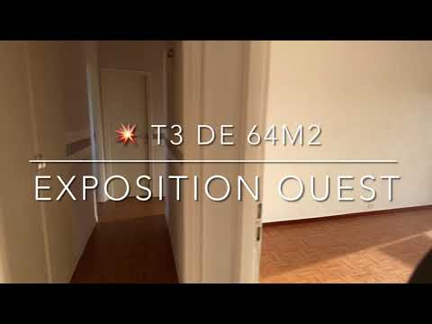 Appartement T3 4e et dernier étage 64m2