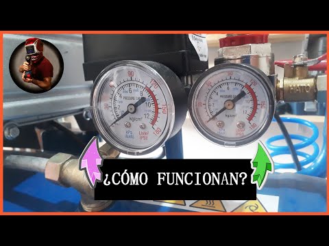 HOW TO REGULATE COMPRESSOR PRESSURE? What are gauges for?